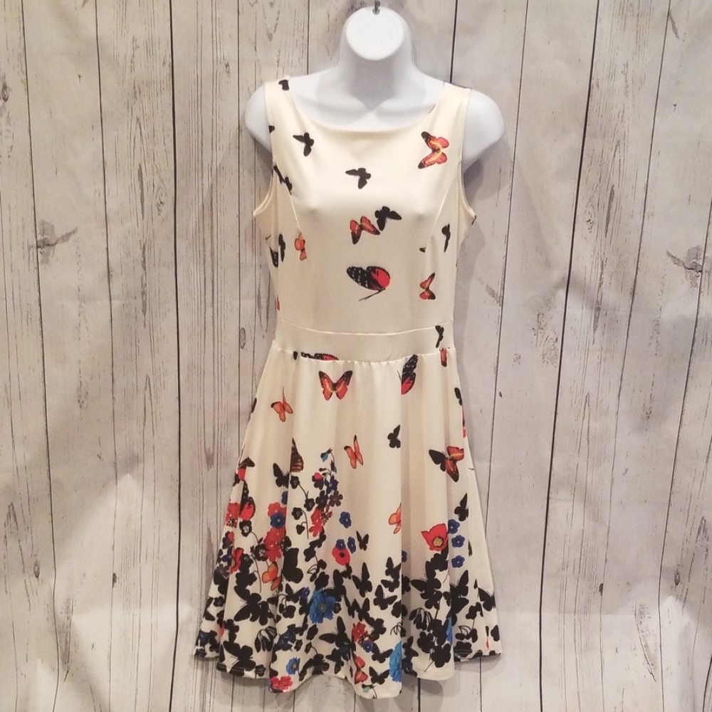 NWOT NEVER WORN MISSJOY "Butterfly" Swing Dress!